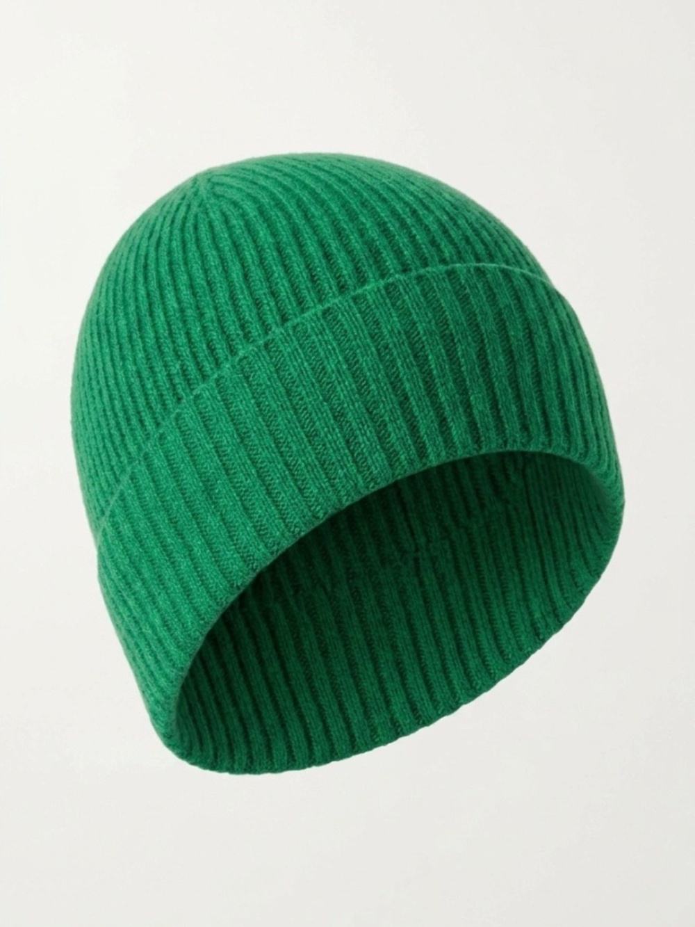 Nordstrom 100% cashmere green beanie - NEW